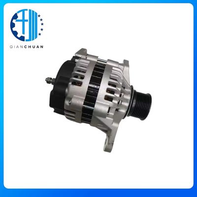 24V 70A 8PK Alternator 21E6-40030 3874863 8600407 for Hyundai  R210LC-7 R210LC-9 Excavator  Spare Parts for Machinery Construction