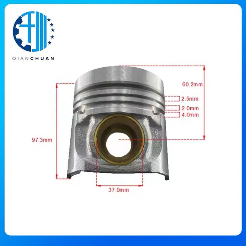 Piston S130B-E0140 For Hino N04CT  Engine Spare Parts
